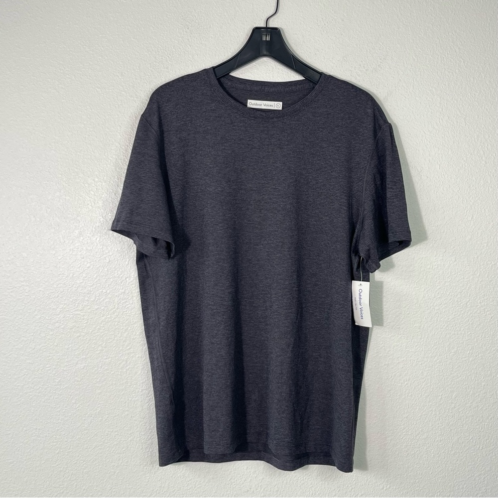 NEW Outdoor Voices Flatiron Tee Shirt Performance Workout Athletic Size XL